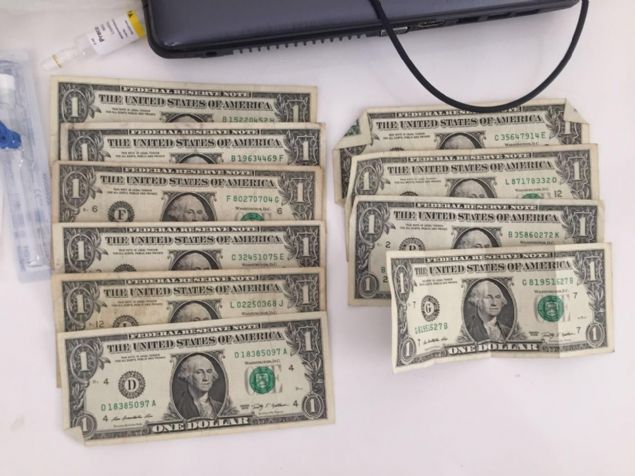 Midyat'ta 3 öğretmenin evinden 1 dolar çıktı  