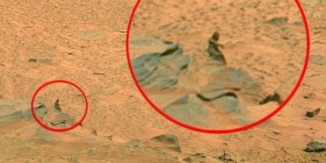  İşte Mars'tan bugüne kadar Dünya'ya gönderilen kafa karıştıran diğer fotoğraflar...     