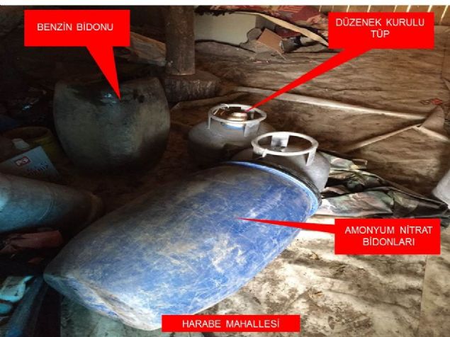 Güvenlik güçlerince Feraşin bölgesi Doğanyol-Yeşilocak mevkisinde yapılan arama tarama faaliyetinde, PKK'lı teröristlere ait sığınak ve depolarda 1 ticari araç, 1 cip, 1 lav silahı, 9 av tüfeği, 98 el bombası, bin 104 doçka mühimmatı, 3 el yapımı patlayıcı düzeneği, 500 kilogram amonyum nitrat, 1 keskin nişancı dürbünü, 7 el ve araç telsizi, 350 kilogram esrar, 1 insansız hava aracı ile tonlarca yaşam ve sağlık malzemesi ele geçirildi.