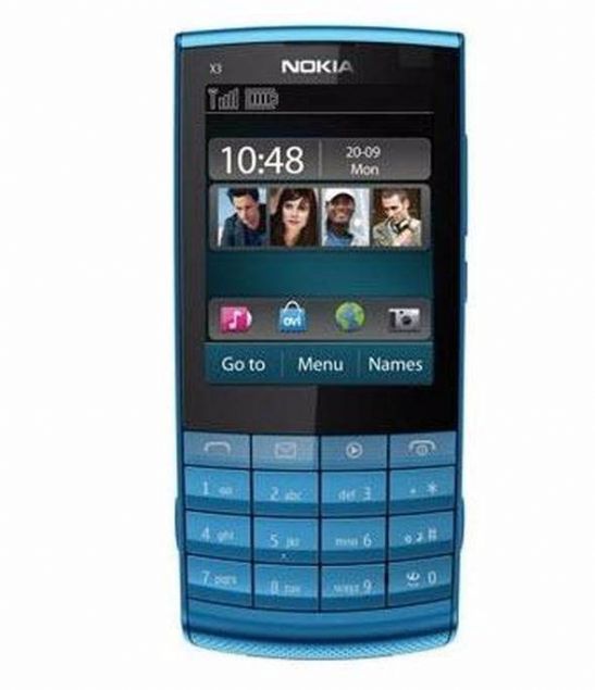 Nokia X3-02
240x320 piksel ekran çözünürlüğüne sahip Nokia X3-02'nin 5 megapiksel dahili kamerası vardı.