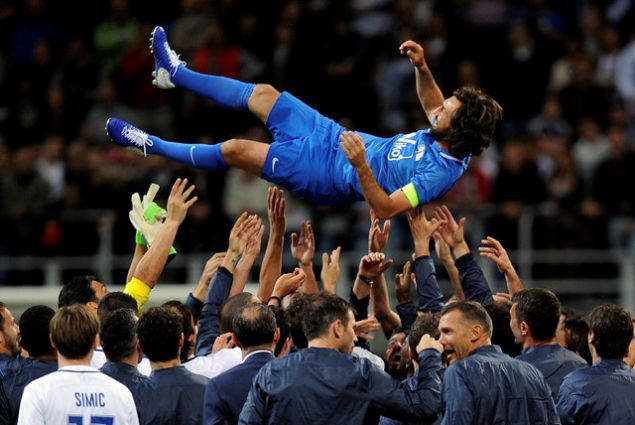 İtalyan futbolcu Andrea Pirlo, birçok yıldız ismin yer aldığı karşılaşmayla jübilesini yaptı.