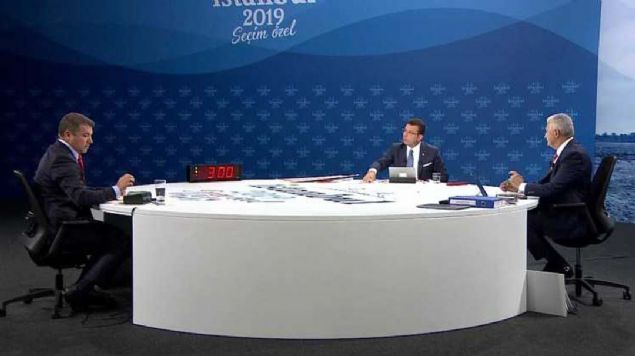 AK Parti İstanbul Büyükşehir Belediye Başkan Adayı Binali Yıldırım ve CHP'nin İstanbul Büyükşehir Belediye Başkan Adayı Ekrem İmamoğlu'nun katılımıyla gerçekleştirilen tarihi ortak yayın, tüm Türkiye'de ilgiyle izlendi.