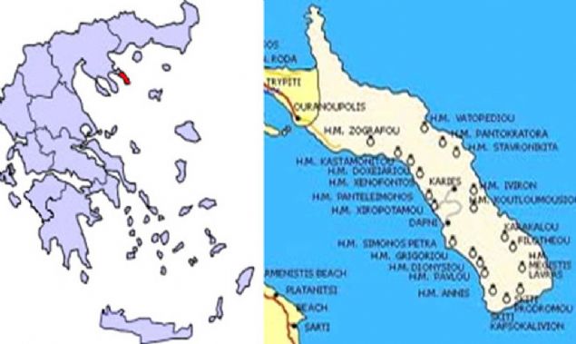Yunanistan'da bulunan ve dünyada kadınların girmesinin yasak olduğu tek yer Aynoroz'daki Athos Dağında, bin yıldır Rus Ortodoks rahipler yaşıyor... <br><br> Güneydoğu Avrupa'da Yunanistan'ın Halkidiki yarımadasından Ege'ye doğru uzanmakta olan 3 dar ve uzun yarımadanın en doğudaki yerleşim yeridir.