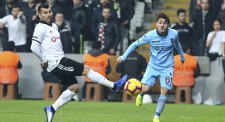 Beşiktaş - Trabzonspor maçından kareler