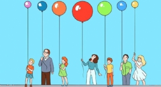 Tavana en yakın balon hangisi?