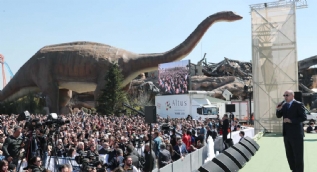 Avrupa'nın en büyük tema parkı 'Ankapark' açıldı