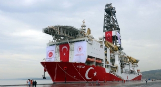 Yavuz sondaj gemisi yola çıktı