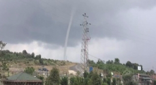 Beykoz'da hortum çıktı
