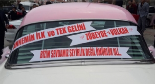 Geline bardak kırdırıp, damadı yumrukladılar