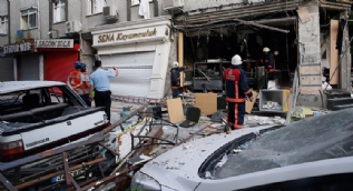Bakırköy'de bir iş yerinde patlama