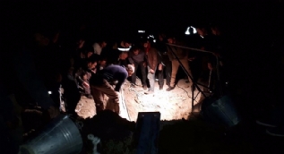 Yerin 14 metre altındaki cesetler çıkarıldı