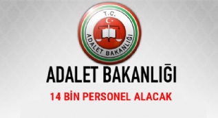 Adalet Bakanlığı 14 bin personel alacak! İşte başvuru tarihleri..