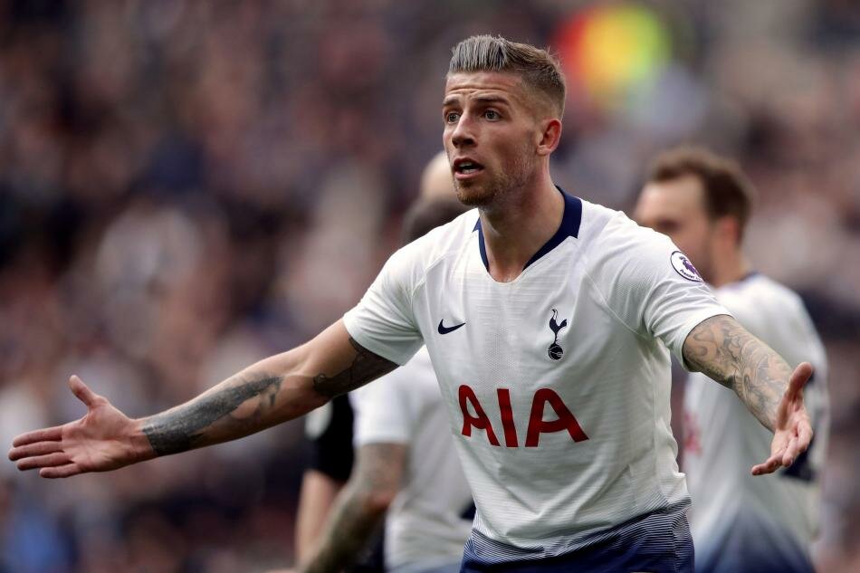                                                                 TOBY ALDERWEIRELD - TOTTENHAM <br><br> SA STOPER                                                       