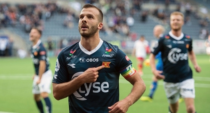 24. Zlatko Tripic (Sol Kanat) - Göztepe<br><br> Göztepe, Norveç ekiplerinden Viking formas giyen sol kanat Zlatko Tripici renklerine balad.