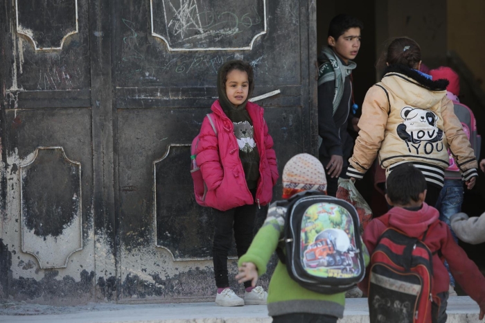 Zeynep binti-Hüseyin �lkokulu ö�retmenlerinden Nurettin Muhammed de çocuklar�n okullar�na dönmeleri için çal��t�klar�n� vurgulad�.