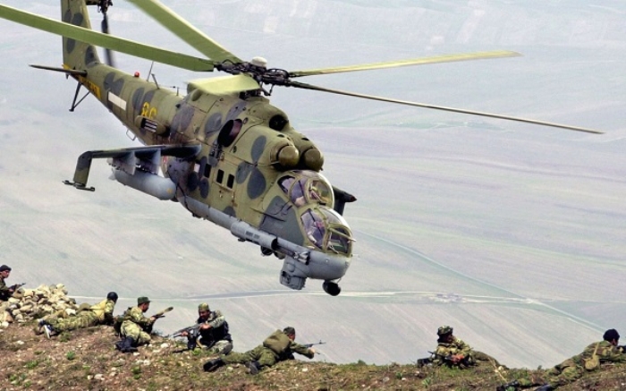 Helikopterin gelitirilmi versiyonu  Mi-35M, u anda Rus ordusuna hizmet veriyor.