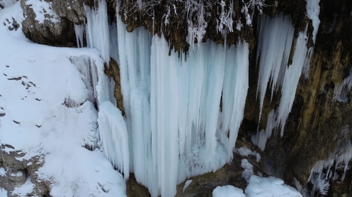 . Buz sarktlarnn olutuu elalede kartpostallk görüntüler olutu. 