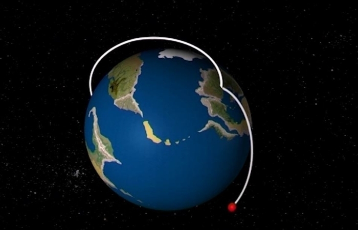 178 ton yak�t a��rl��� bulunan f�zenin uzunlu�u 35.5 metre, �ap� da 3 metre