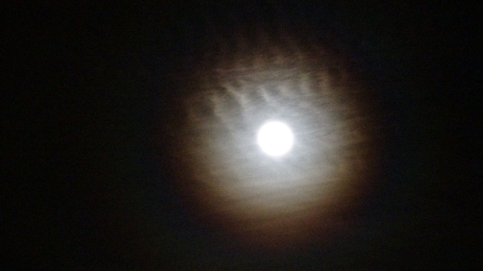 Sper Ay, stanbul'da byle grntlendi