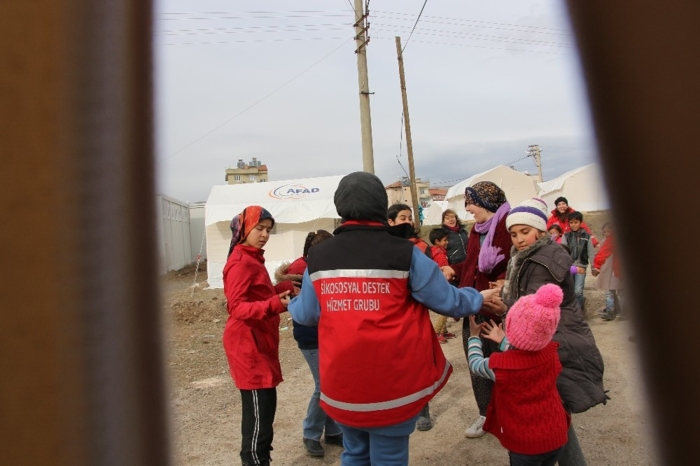 'Depremden dolay� �z�l�yordum, kendimi iyi hissetmeye ba�lad�m'