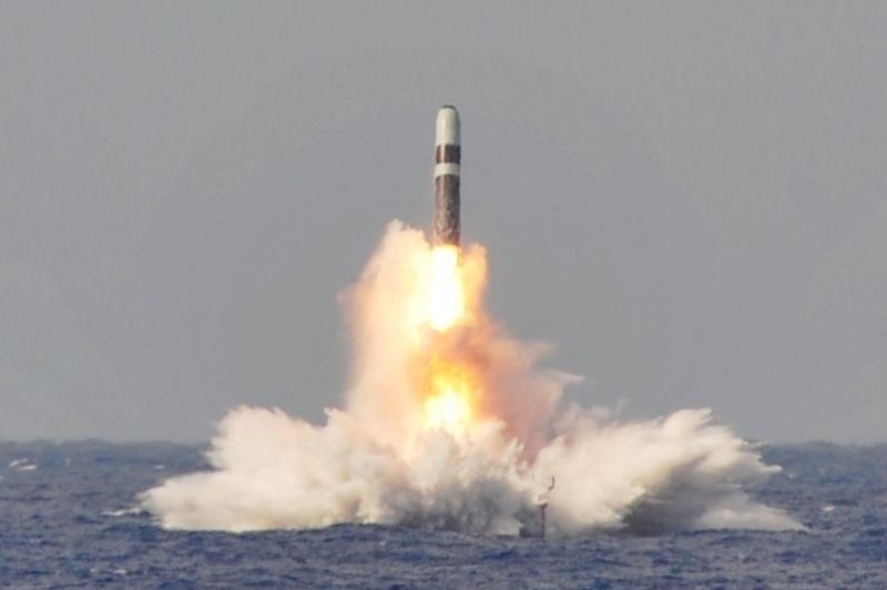 Bu testteki baar, Trident II'nin 178 frlatltaki baarsn bir daha gsterdi.' ifadeleri kullanld. 