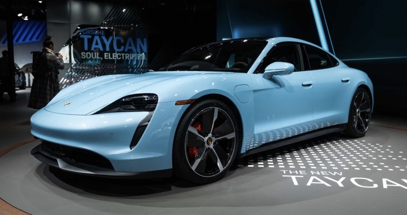 Porsche Taycan 4S / Los Angeles Otomobil Fuar 2019