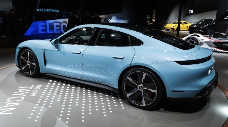 Porsche Taycan 4S / Los Angeles Otomobil Fuar 2019