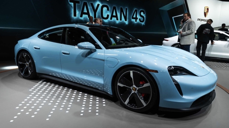 Porsche Taycan 4S / Los Angeles Otomobil Fuar 2019