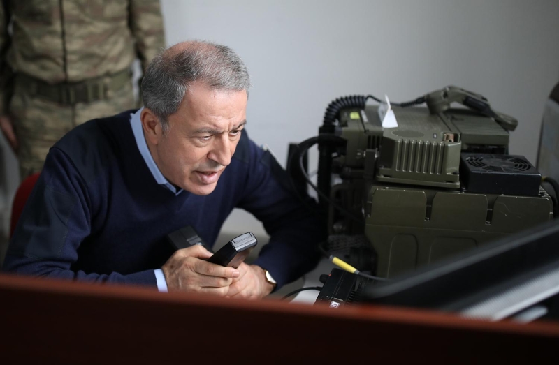 Akar, telsizden konutuu dlib’de grevli personele 'Ayn baary bu faaliyette gstereceinize inanyoruz.' mesaj verdi.