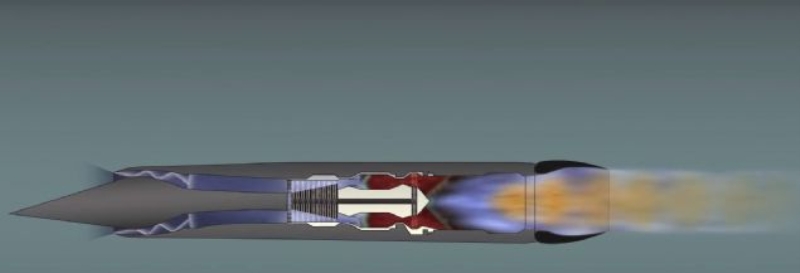 430 C Motor girii ss ve 1760 C scakla ulaan brlr kanalnn sya dayanabilmesi iin nkomel ve Waspaloy gibi nikel sper alamlar kullanld.       