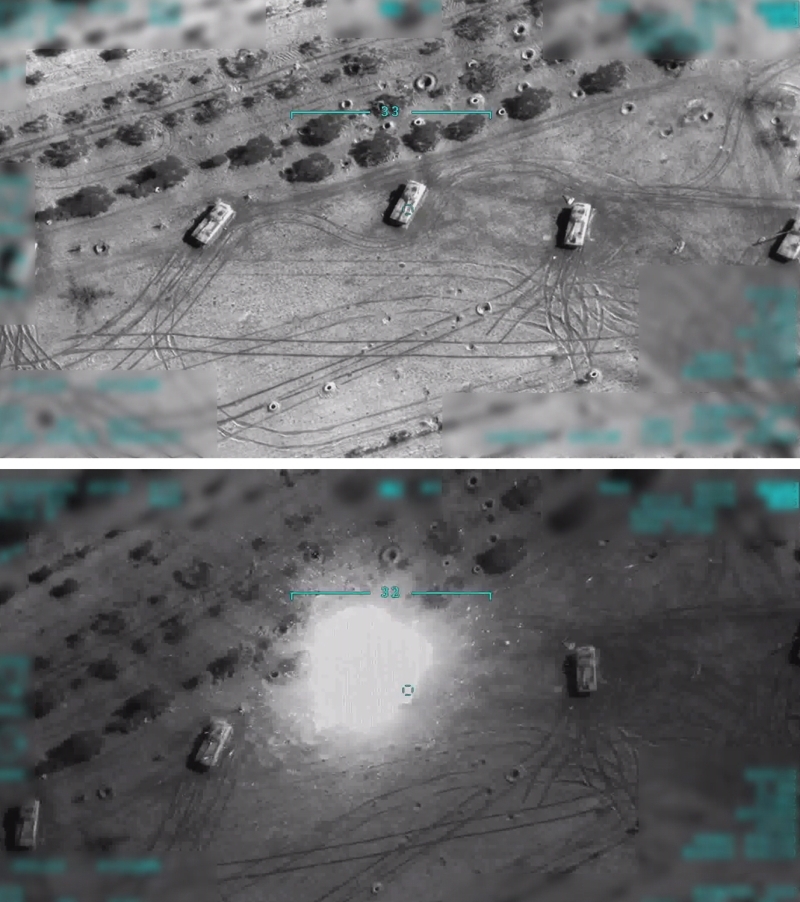 dlib'deki operasyonlarda 17 gnde bin 709 rejim unsuru, 55 tank, 3 helikopter, 18 zrhl ara, 29 obs etkisiz hale getirildi. 