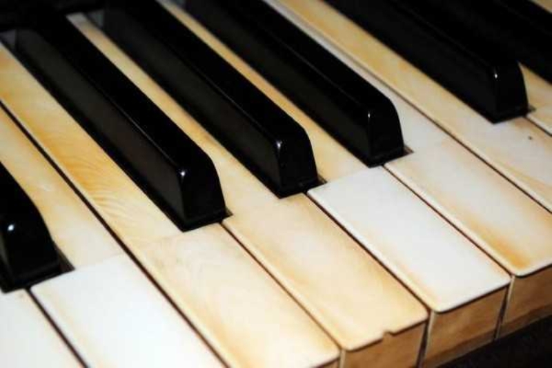 3. Sararm piyano ya da org tularn tertemiz yapar