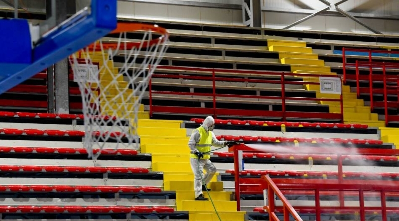 Real Madrid- K�z�ly�ld�z Maccabi - Baskonia Barcelona - Zalgiris ASVEL - Zenit Valencia - Milano Milano - Real Madrid  EuroCup  Monaco - Kazan Brescia - Reyer  Dar���aka - Bologna ma�� ise ertelendi.