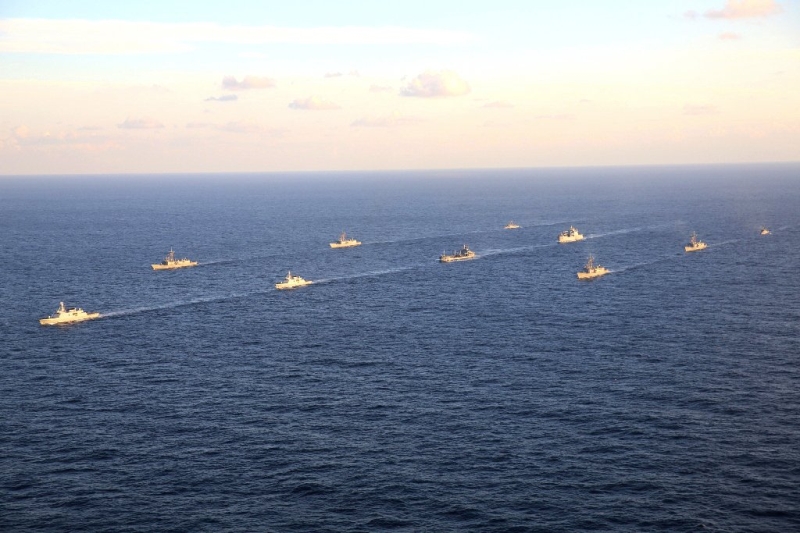 Bakanln aklamasnn devamnda, 'Denizalt ve Deniz Hava Komutanl Yllk Orta Seviye Taktik Tatbikatlar; Karadeniz, Ege, Akdeniz ve yon Denizi’nde...
