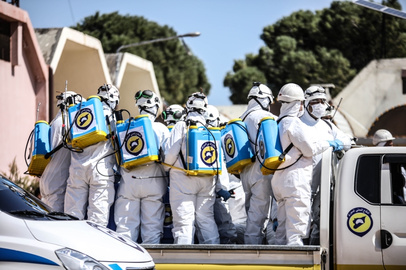 <p>Be��ar Esed rejimi ve destek�ilerinin son d�nemdeki sald�r�lar� nedeniyle, hem �dlib genelinden kent merkezine, hem de merkezden kuzeye do�ru g�� meydana gelmi�ti.</p>