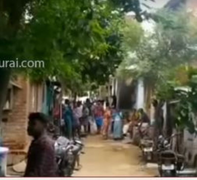 <p>30'lu yalarndaki Tanil Nadu isimli bir adam, seyahat gemii nedeniyle evinde karantina altndayd.</p>