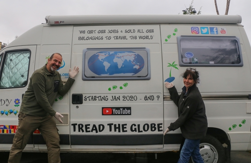 <p>D�nya turundaki �ngiliz �ift, korona g�nlerinde �stanbul'da kald�.</p>