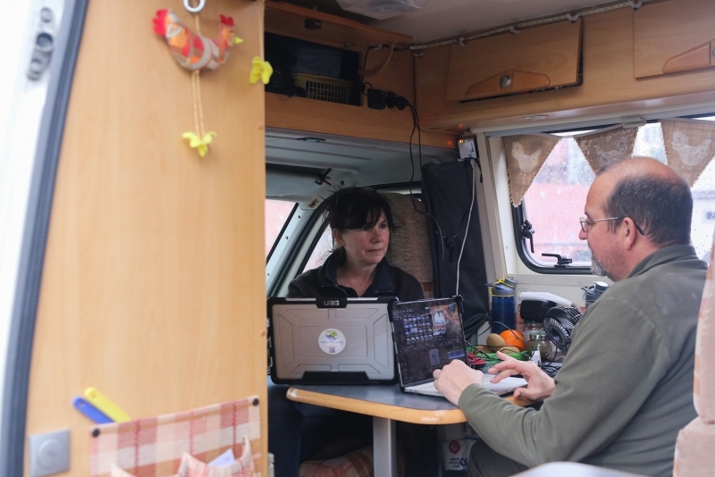 <p>D�nya turundaki �ngiliz �ift, korona g�nlerinde �stanbul'da kald�.</p>