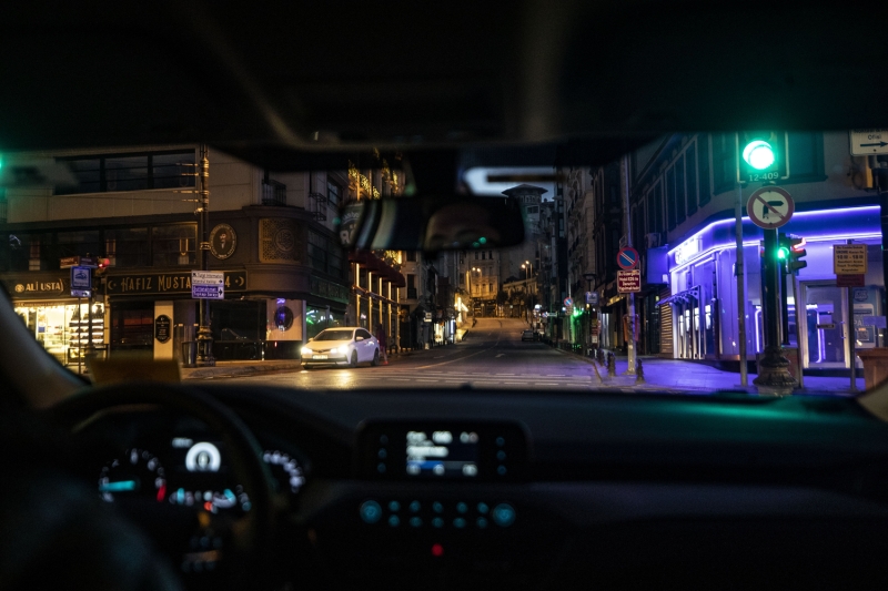 <p>İstanbul'da 'koronavirüs sessizliği'</p>