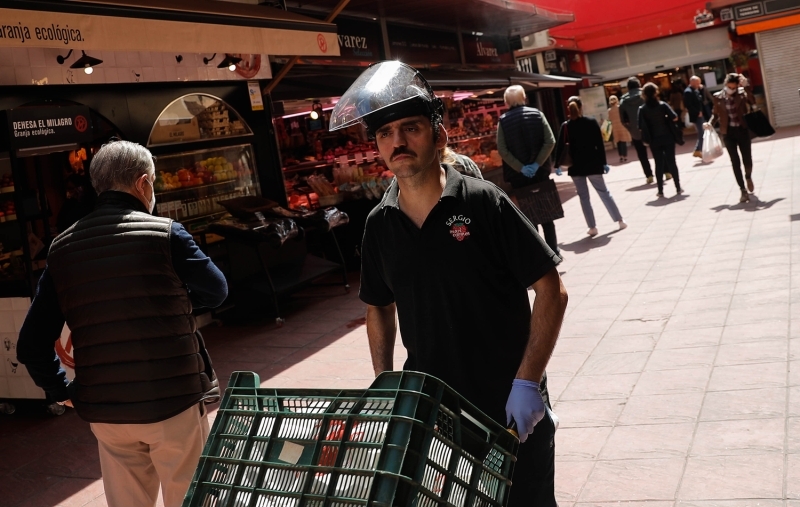 <p>İspanya'da koronavirüs tedbirleri<br></p>