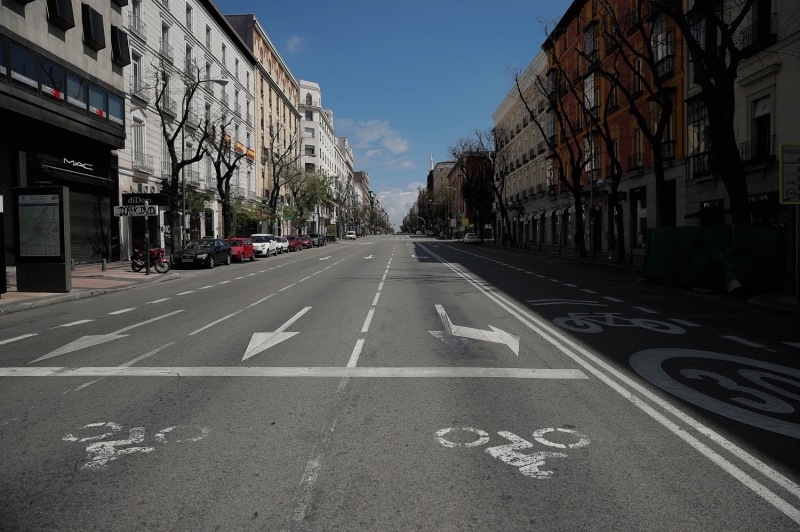 <p>İspanya'da koronavirüs tedbirleri<br></p>