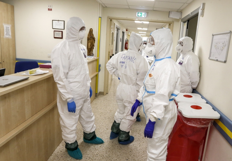 <p>italya'da koronavirs (Kovid-19) tedbirleri</p>