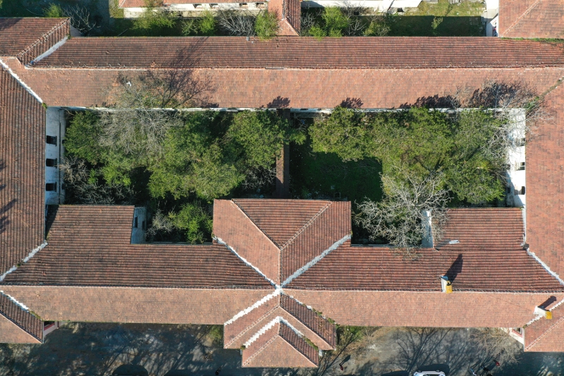 <p>Hastanedeki son durum havadan da fotoğraflandı.<br><br></p><p>(DHA)</p>