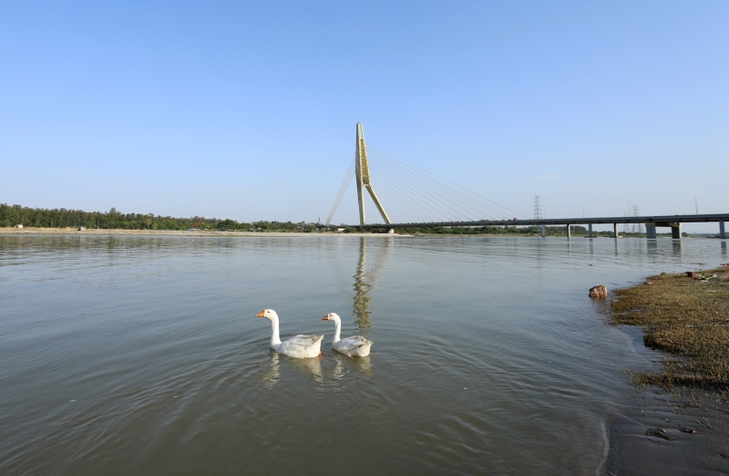 <p>Hindistan'ın Yamuna Nehri temizleniyor</p>