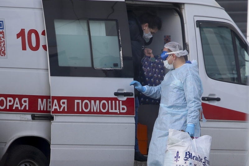 <p>Rusya’da vaka sayısı 11 bin 917'ye ulaştı</p>