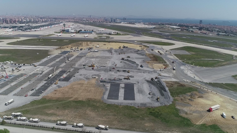 <p>Atatrk Havaliman alannda oluturulacak bin yatakl hastanenin 45 gnde iinde bitirilmesi planlanyor.</p>