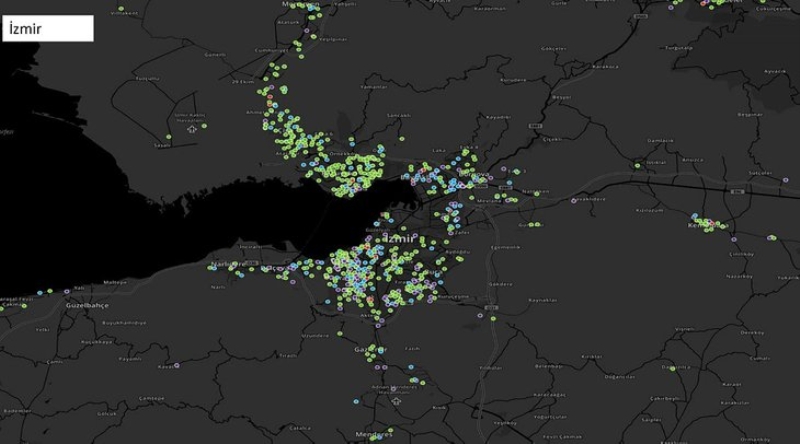 <p><b>te zmir'in ilelerindeki durum:</b></p>