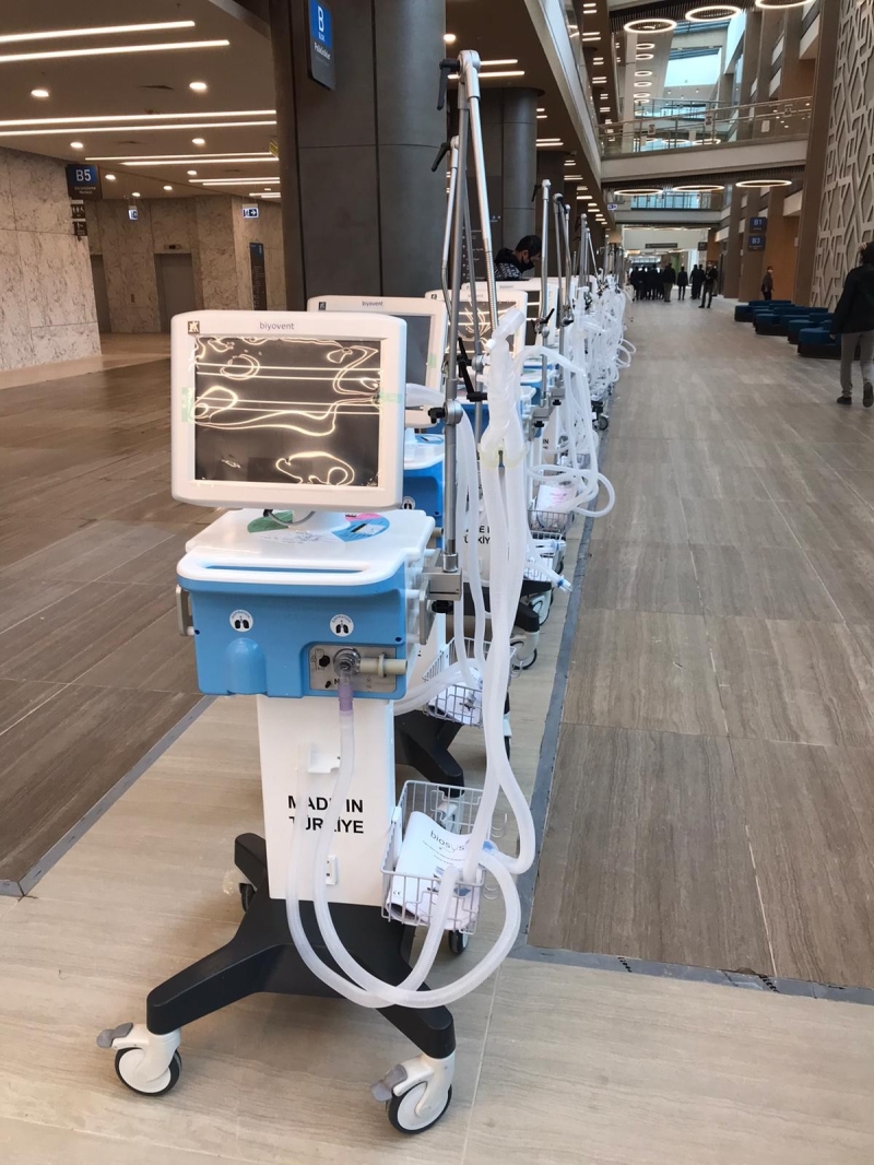 <p>2. Biyovent Nasal Cpap ve Yüksek Akış Oksijen terapisi(HFOT) modlarına sahiptir.</p>