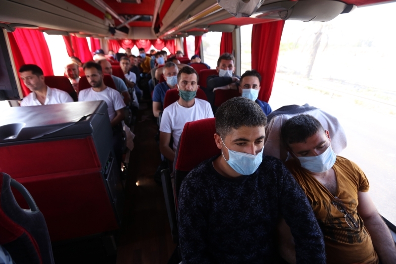 <p>Irak’taki T�rk vatanda�lar�n�n yurda d�n��leri devam ediyor</p>