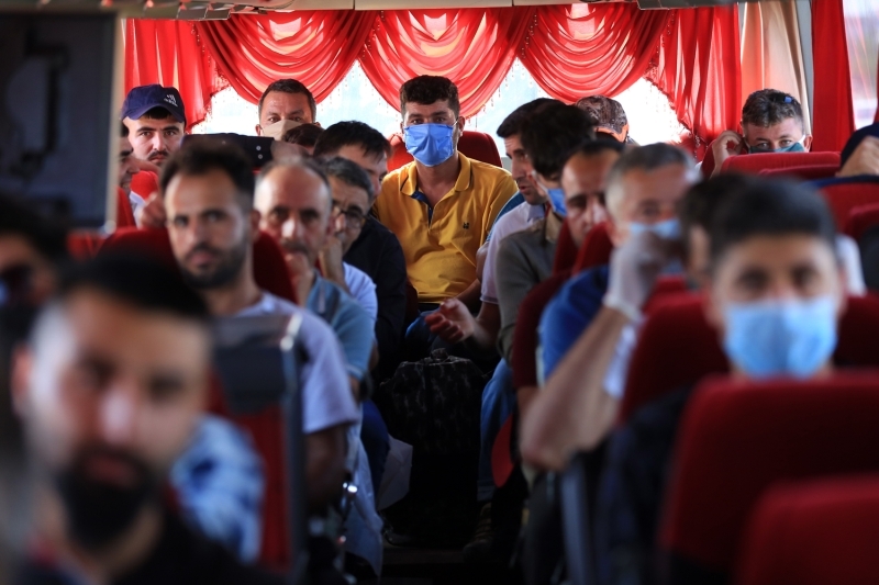 <p>Irak’taki T�rk vatanda�lar�n�n yurda d�n��leri devam ediyor</p>